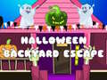 Laro Pagtakas sa Backyard ng Halloween online