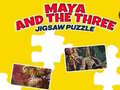 Laro Maya at ang Tatlong Jigsaw Puzzle online