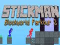 Laro Parkour Stickman Blockworld 2 online
