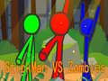 Laro StickMan K bros laban sa Mga Zombie online