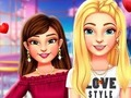 Laro BFFs Mataas na Paaralan Unang Tingin sa Petsa online