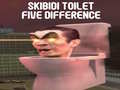 Laro Skibidi Toilet Limang Pagkakaiba online