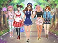 Laro Magbihis ng Anime sa Mataas na Paaralan online