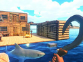 Laro Survival sa Dagat sa Raft online