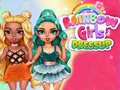 Laro Hamunin ang Dress Up ng Rainbow Girls online