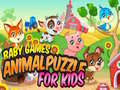 Laro Mga Laro para sa Sanggol: Puzzle ng Hayop para sa Mga Bata online