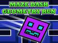Laro Geometry Dash Mga Mapa ng Labirinto online