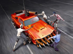 Laro Nagmamaneho ng Zombie online