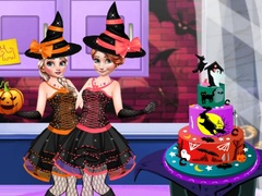 Laro K cake ng Halloween online