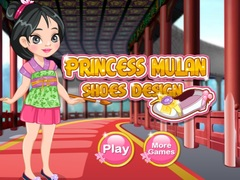 Laro Disenyo ng sapatos ng prinsesa Mulan online