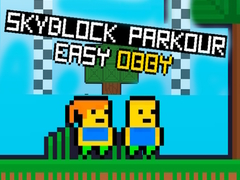 Laro Skyblock Parkour Madali Obby online