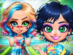 Laro Pagsabog ng Kulay Tie-Dye online