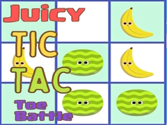 Laro Labanan ng Juicy Tic Tac Toe online