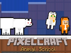 Laro Paaralan ng Mga Hayop PixelCraft online