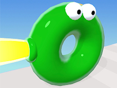 Laro Lomba ng Blob Bounce: Kurso ng Hadlang online