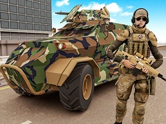 Laro Mga Laro ng Kotse ng US Army Pagmamaneho ng Truck online