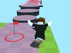Laro Obby: Karera ng Skateboard online