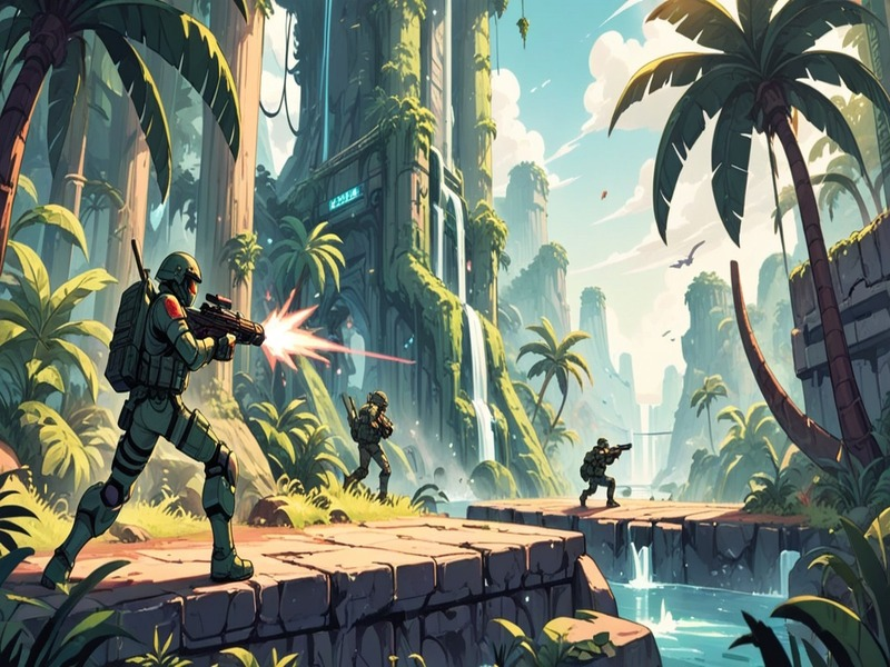Laro Strike Force: Aksyon Platformer online