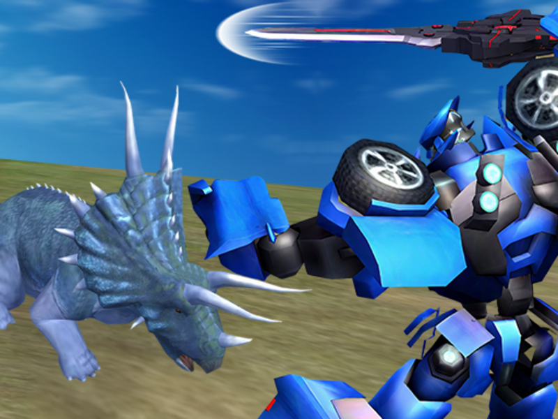 Laro Jurassic Dinosaur Mech Battle online