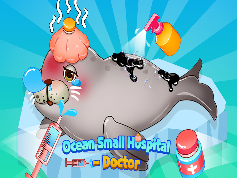 Laro Ocean maliit na doktor sa ospital online