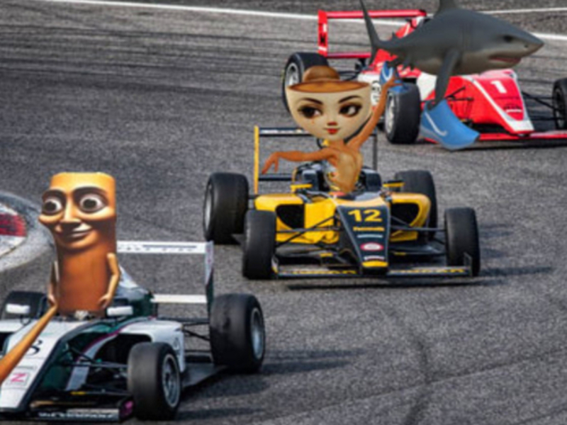 Laro Brainrot tung tung racing online