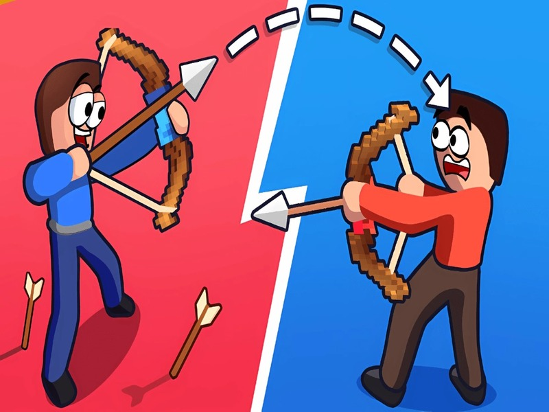 Laro Dalawang mamamana: Bow Duel online