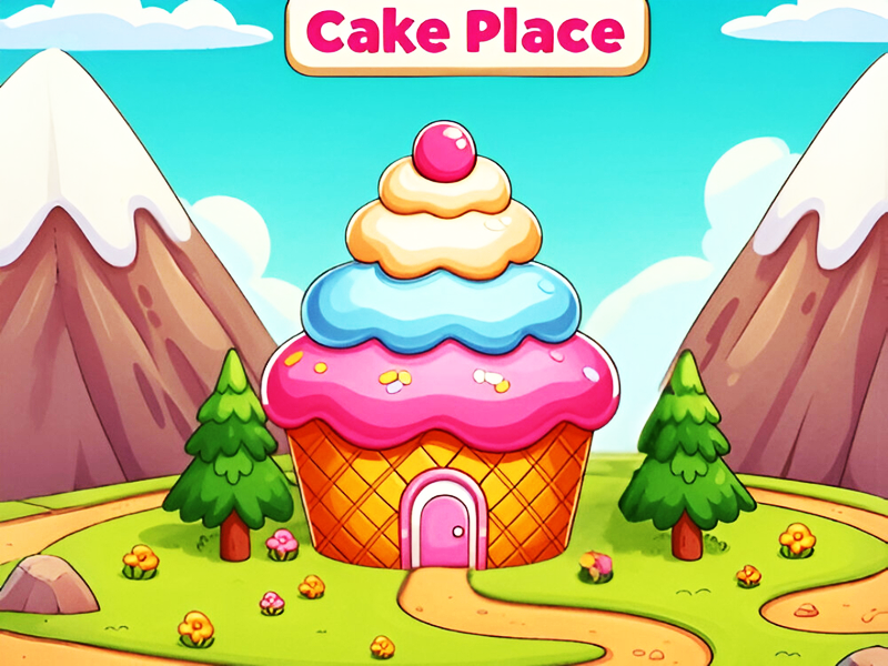 Laro Lugar ng cake online