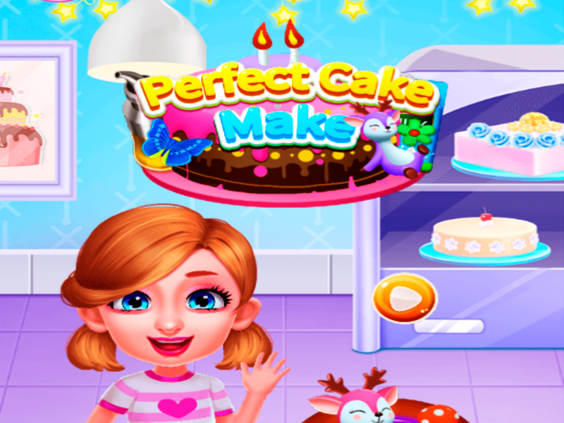 Laro Perpektong tagagawa ng cake online