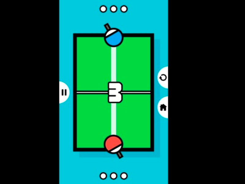 Laro Ping pong tennis table 2d online