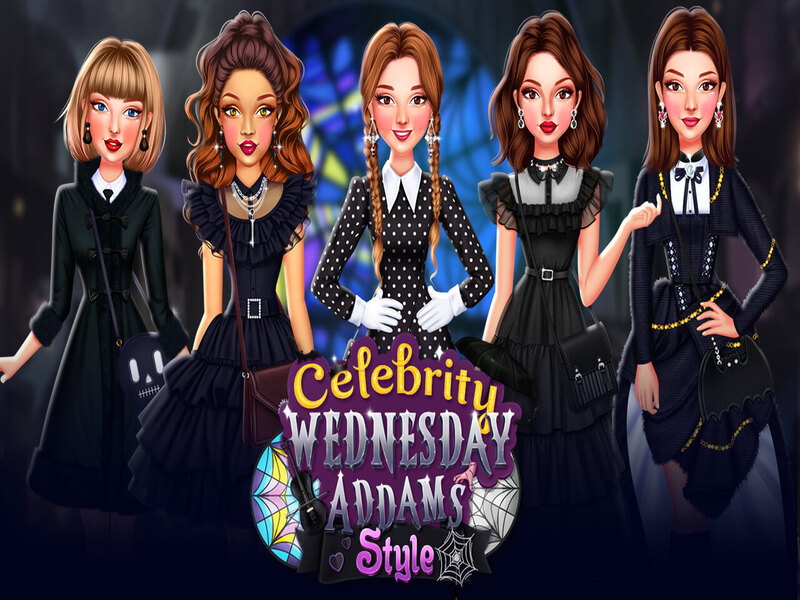 Laro Celebrity Miyerkules Addams Style online