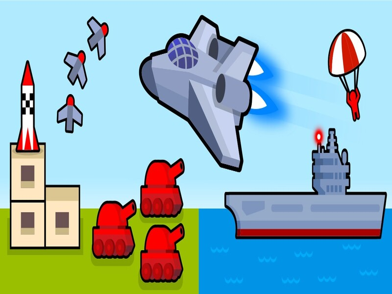 Laro Bomber Plane: 2d air strike online