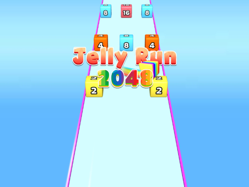 Laro Jelly Run 2048 online
