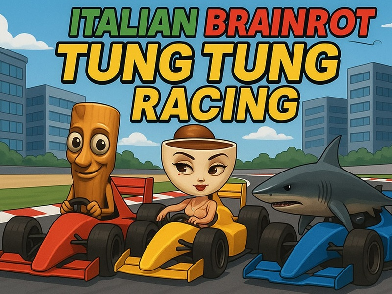 Laro Italian Brainrot Tung Tung Racing online