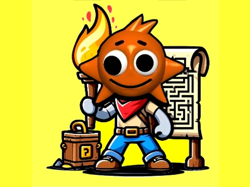 Laro Sprunki Torches Maze online