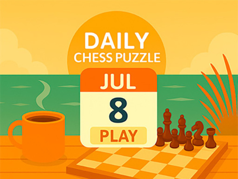 Laro Pang-araw-araw na puzzle ng chess online