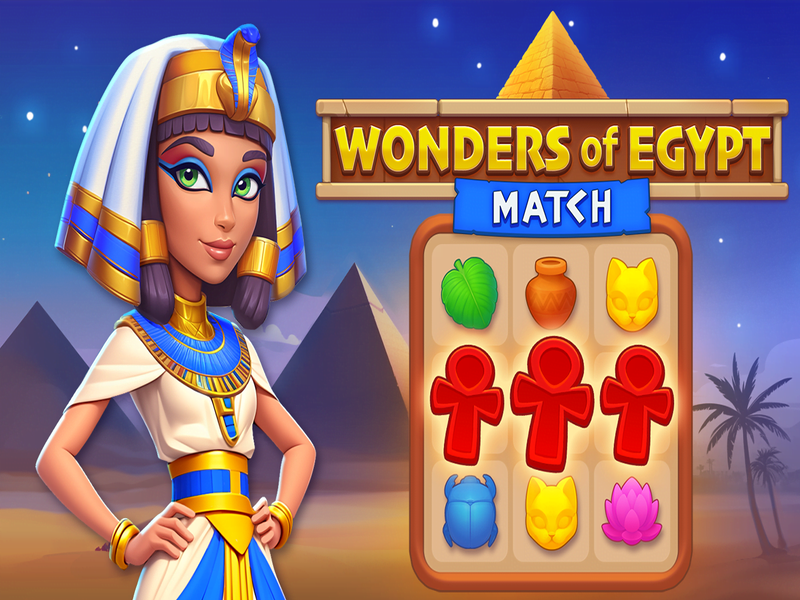Laro Mga kababalaghan ng Egypt match online
