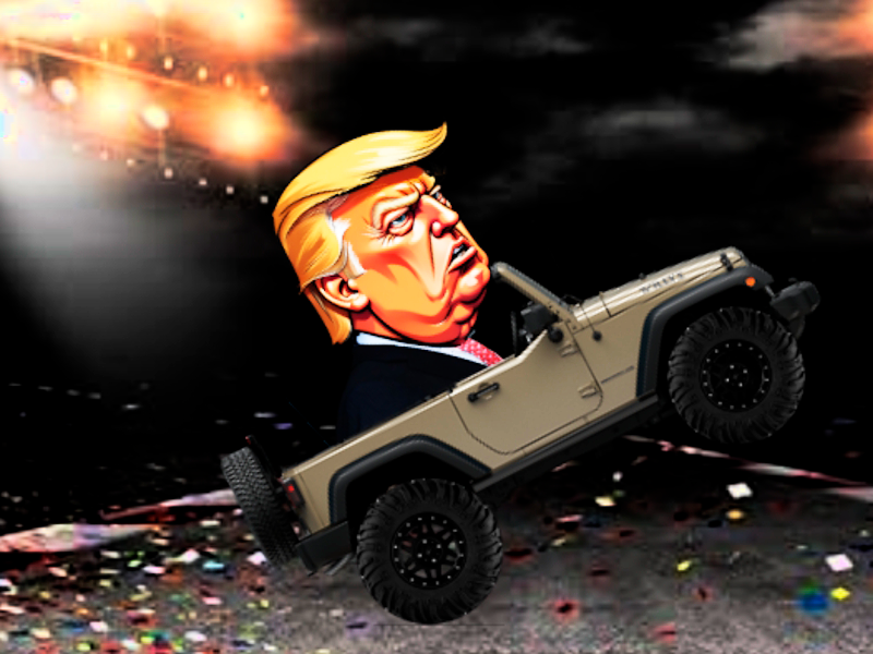Laro Trump Wheelie Hamon online