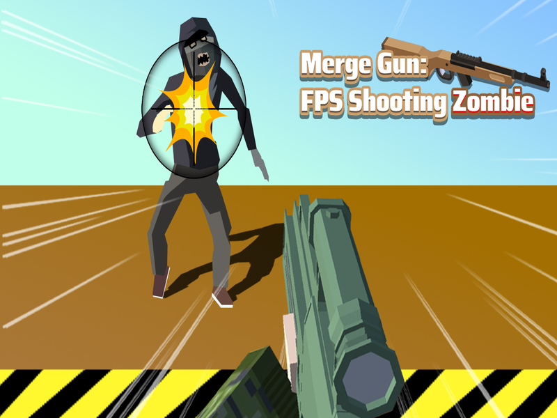 Laro Pagsamahin ang Gun FPS Shooting Zombie online