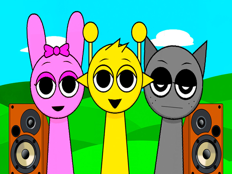 Laro Sprunki Monster Music Beats online
