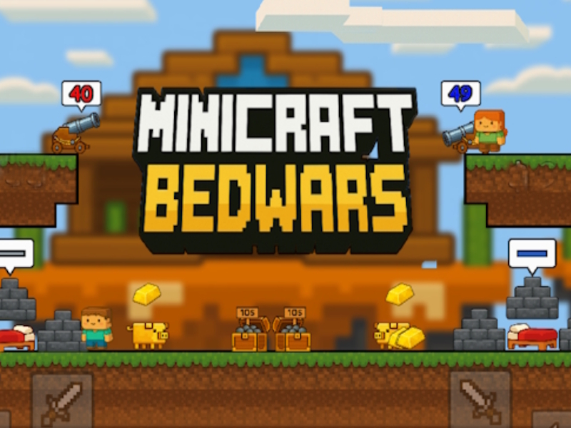 Laro Minicraft Bedwars online