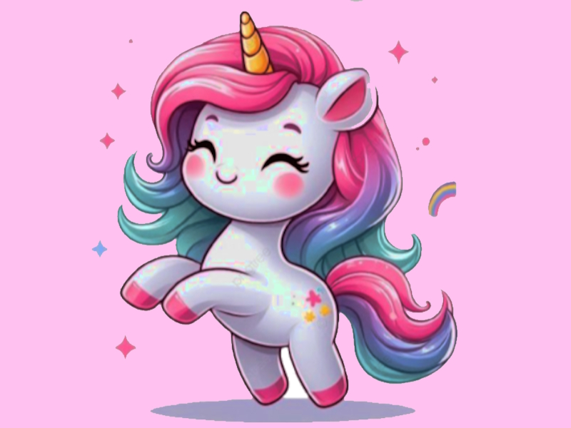 Laro Unicorn pangkulay ng hamon online