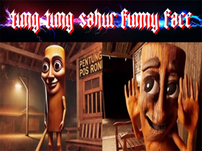 Laro Tung Tung Sahur nakakatawang mukha online