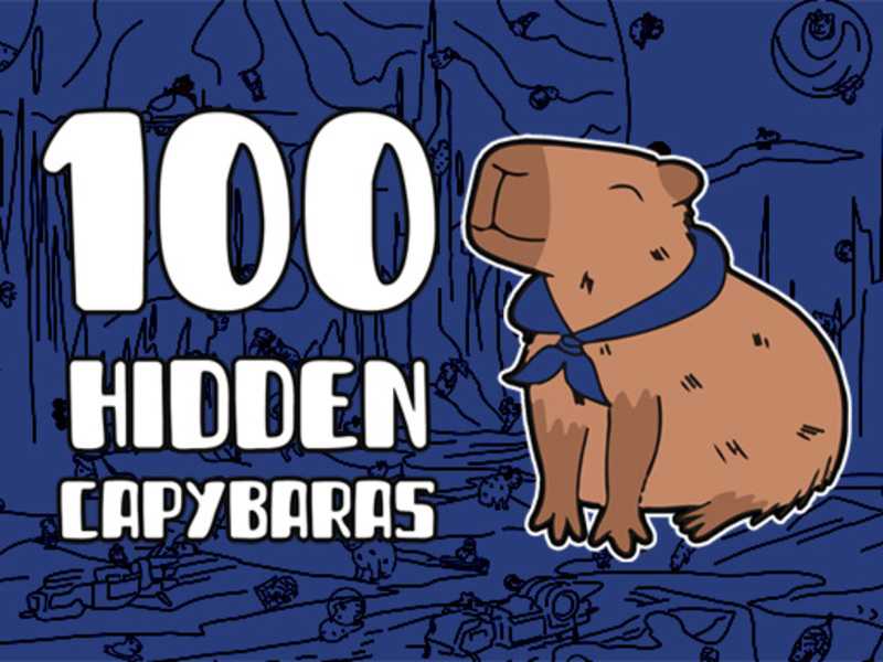 Laro 100 Nakatagong Capybaras online
