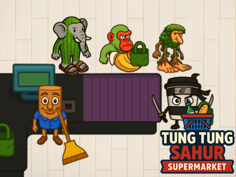 Laro Tung Tung Sahur Supermarket online