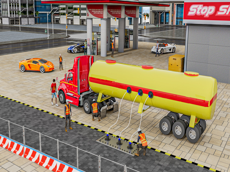 Laro Oil Tanker Transport Truck online