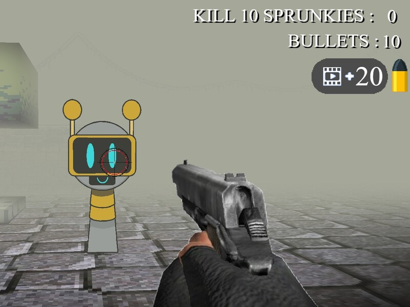 Laro Sprunki 3D tagabaril online