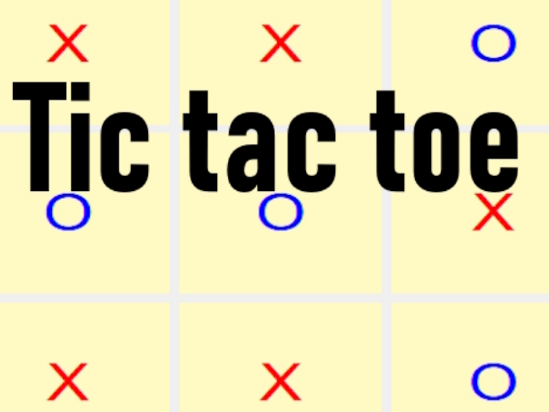Laro Tic tac toe online