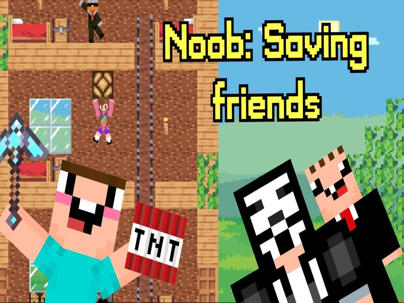 Laro Noob: Pag -save ng mga kaibigan online