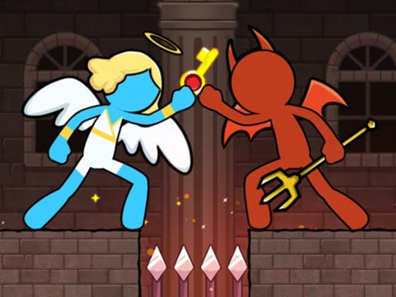 Laro Stickman Duo: Tumakas sa libingan online