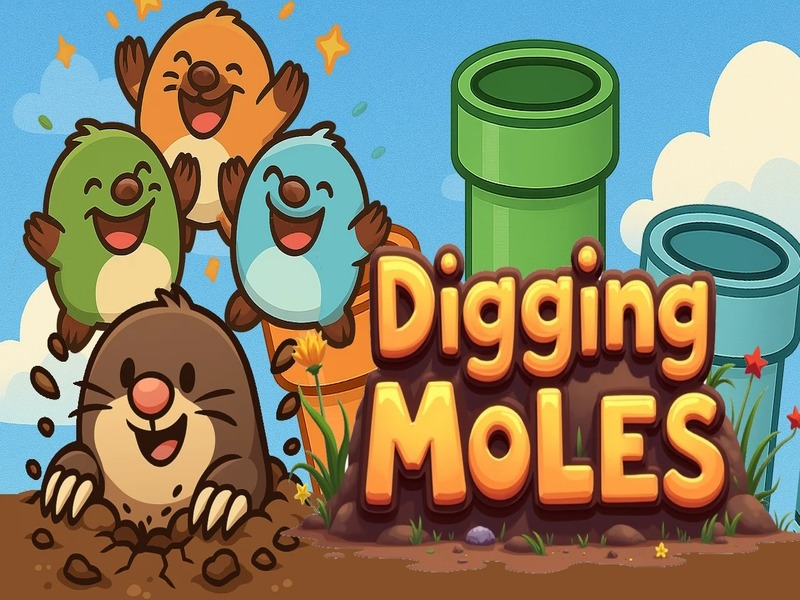 Laro Paghuhukay ng mga moles online
